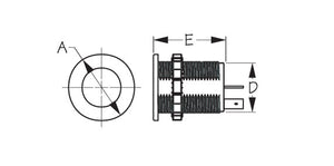 Sea Dog 426115-1 Power Port Socket||426115-1_1.Jpg||86||sdg4261151||1241313
