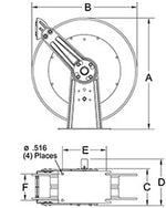 Reelcraft Sales 81100olp Hose Reel||80000_Ld.Jpg||91||ree81100olp||1507606