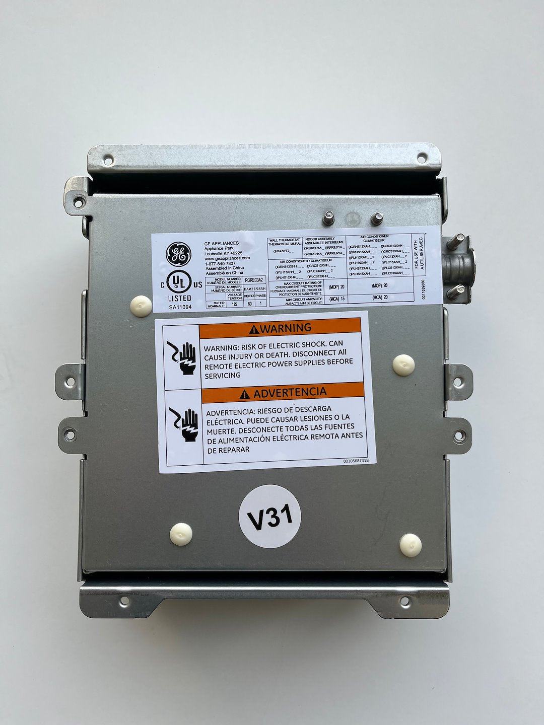 Ge Appliances Rgrec3a Air Conditioner Control Box Assembly||rgrec3a_2.Jpg||87||geargrec3a||1744237