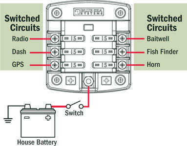 Product of Blue Sea 5033-Bss Fuse Block