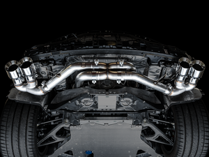 Product of AWE Tuning 3020-42080 Track Edition Cat-Back System Dual Exhaust System Kit 