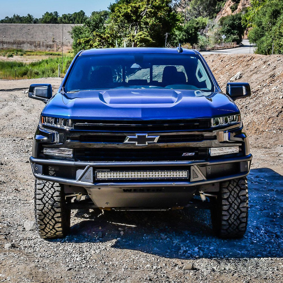 Product of Westin Automotive 58-61215 Outlaw Steel Textured Bumper 
