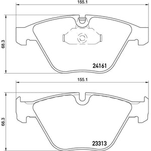 Product of Brembo P06081 Brake Pad - Set Of 4 