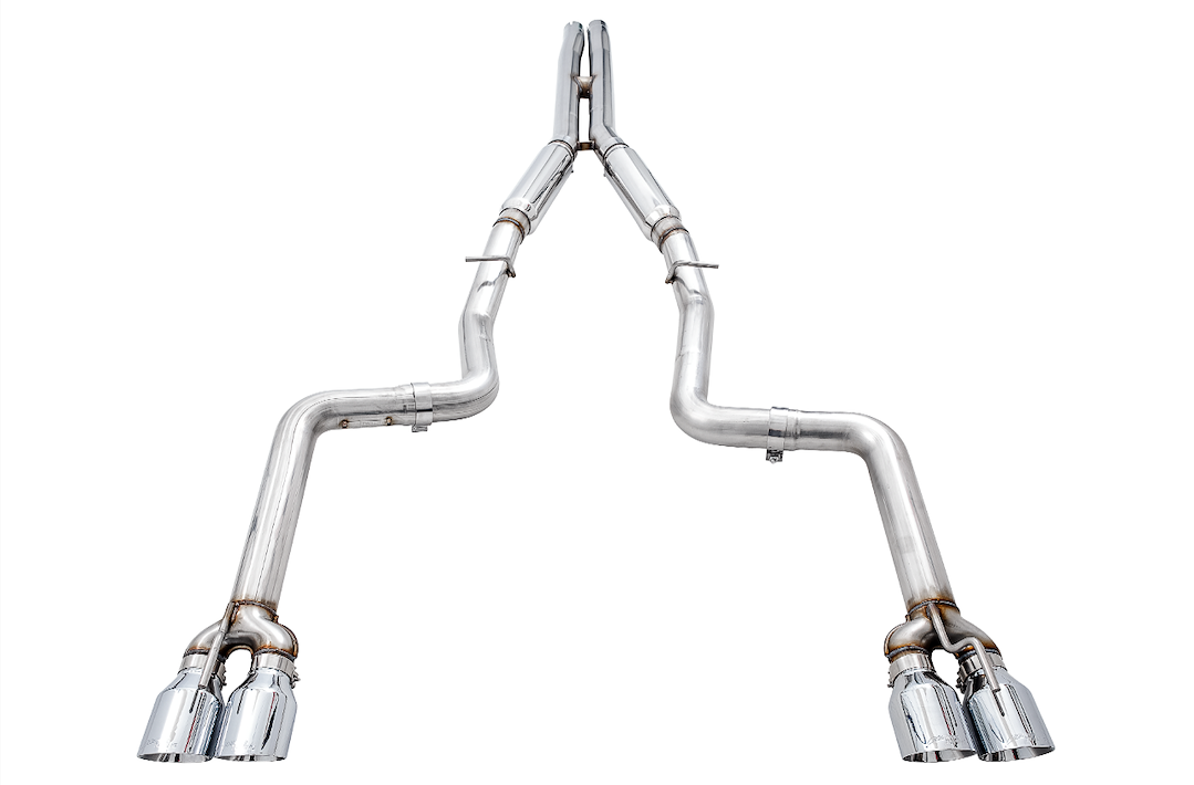 Product of AWE Tuning 3015-42136 Track Edition Cat-Back System Dual Exhaust System Kit 