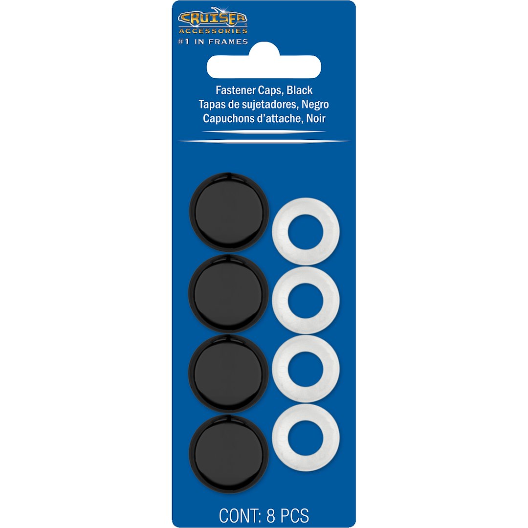 Cruiser 82650 License Plate Bolt Cover||82650_P01-Fastener-Ca_Black-Inpack.Jpg||86||c3482650||940400