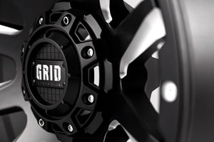 Product of Grid Wheels 20x10 Black With Natural Accents Wheel - Not Applicable Bolt Pattern 