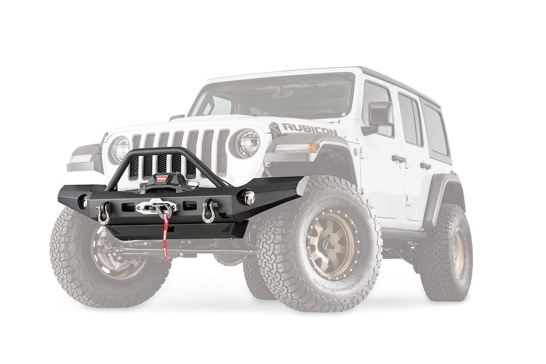 Product of Warn 101337 Elite Series Steel Powder Coated Bumper 