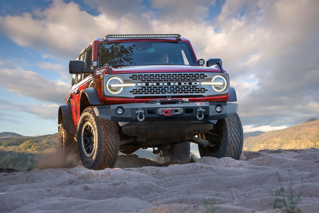 Product of Warn 107870 Elite Series Steel Powder Coated Bumper 