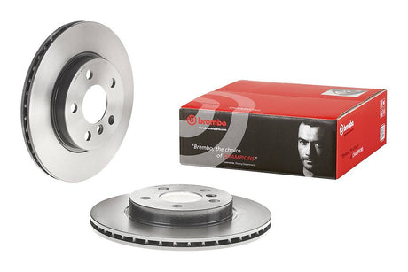 Product of Brembo 09D20811C02 Vented 1 Piece Brake Rotor 