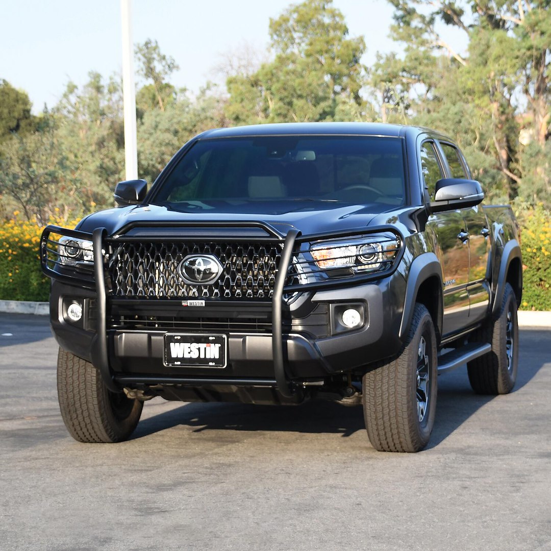 Product of Westin Automotive 40-3885 Grille Guard 1-Piece Black Powder Coated 
