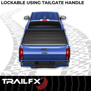 Product of TrailFX TFX Soft Tri-Fold Tonneau Covers Soft Folding TFX3318 Tonneau Cover 