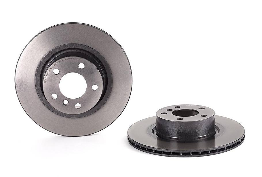 Product of Brembo 09B56911C02 Vented 1 Piece Brake Rotor 