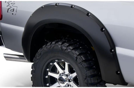Product of Bushwacker 20914-02 Pocket Style/ Exposed Fasteners Black Fender Flare - Set Of 4 