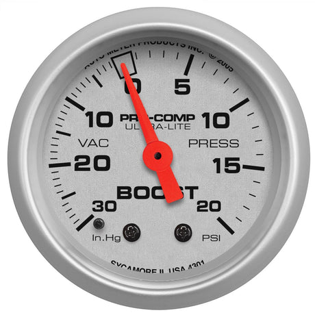 Autometer 4301 Gauge Boost/ Vacuum||4301.Jpg||85||a484301||1717637