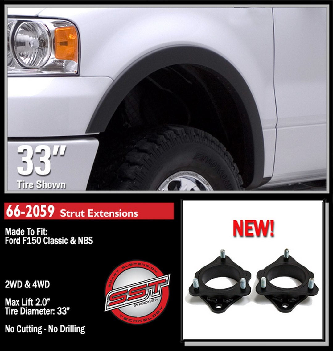 Product of ReadyLIFT 66-2059 Leveling Kit Suspension 2 Inch Lift Strut Assembly Extension 