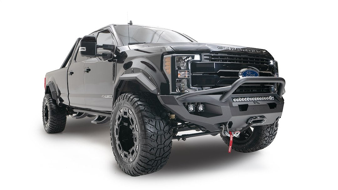 Product of Fab Fours FS17-X4152-1 Matrix Series Steel Powder Coated Bumper 