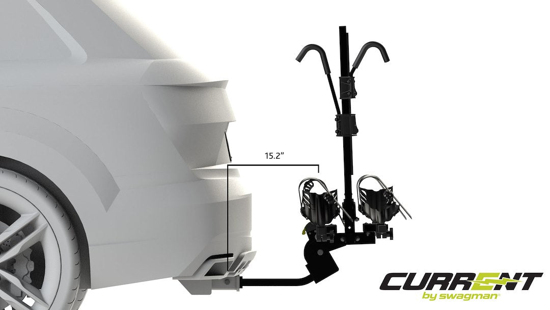 Product of Swagman 64678 2 Bikes Bike Wheel Rests On Straps Bike Rack - Receiver Hitch Mount Yes 
