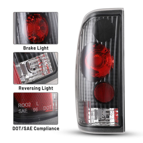 Product of Winjet CTWJ-0016-BC Tail Light Assembly 