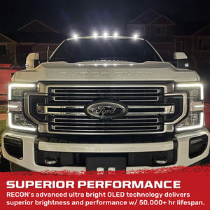 Recon Accessories 264343bkhpwh Roof Marker Light||264343bkhpwh_9.Jpg||94||r894343bkhpwh||1560791