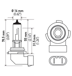 Hella H10 Headlight Bulb||h10.Pt01.Jpg||86||h57h10||1103772