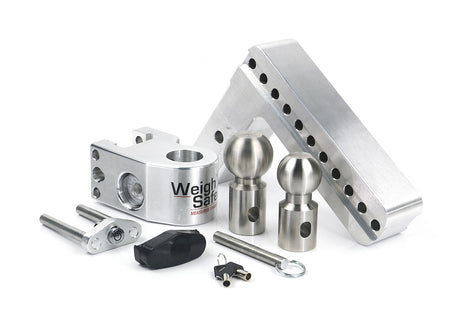 Product of Weigh Safe WS8-2.5 2-1/2 Inch Receiver Trailer Hitch Ball Mount 