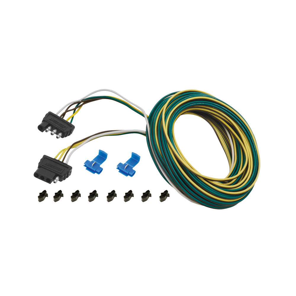 Product of Wesbar 707103 Trailer End 4 Flat Trailer Wiring Connector 