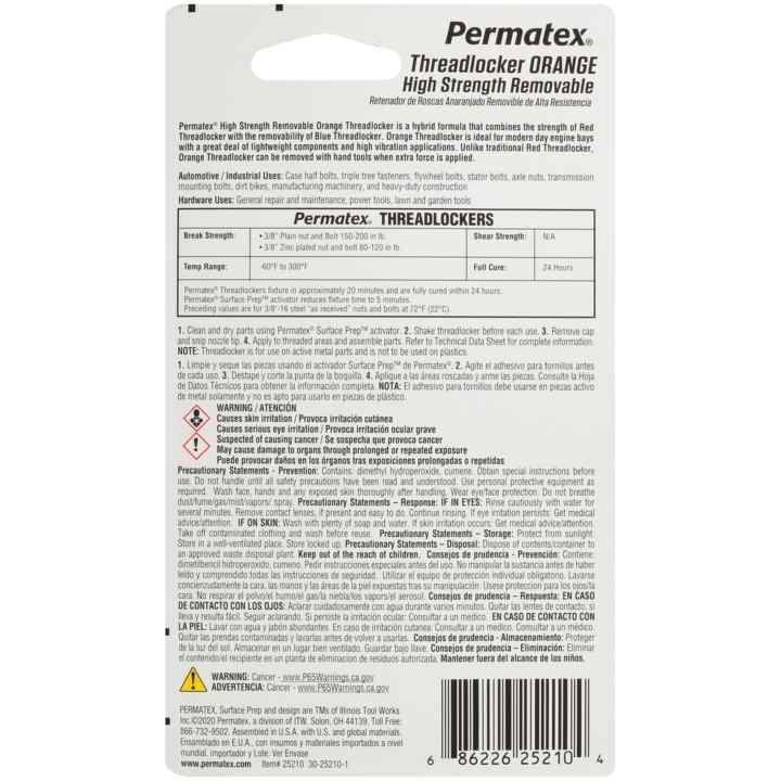 Product of Permatex 25210 Thread Sealant