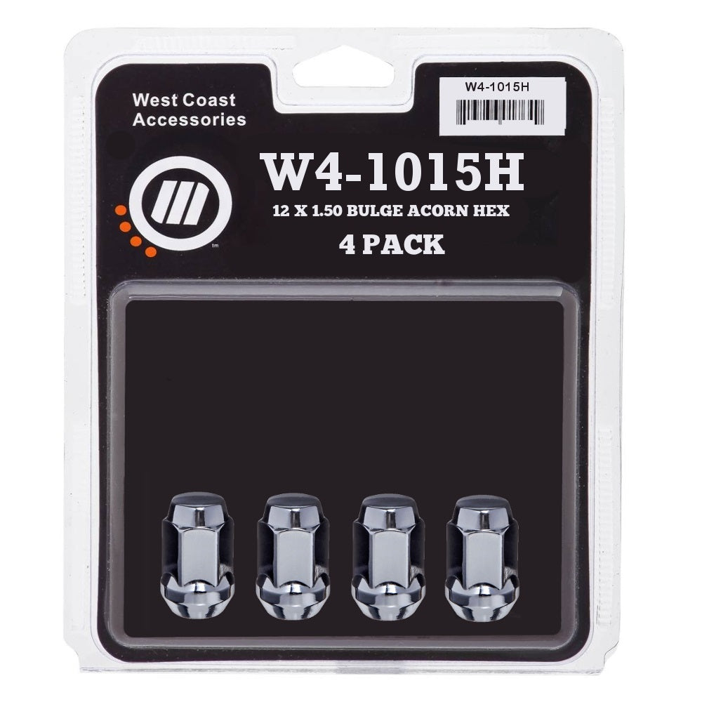 West Coast Wheel Accessories W4-1015h Lug Nut||wcww4-1015h.Jpg||85||wcww41015h||1235794