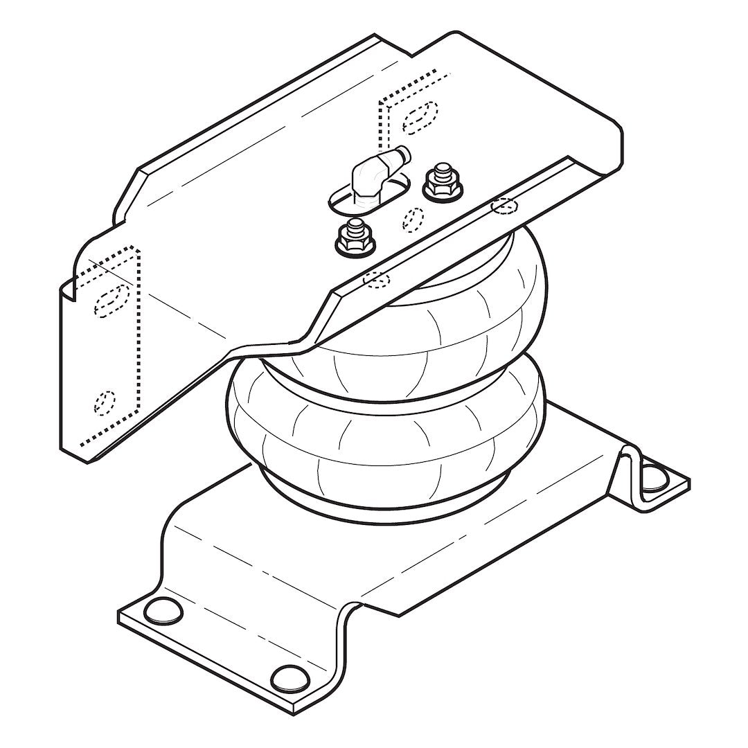 Product of Firestone Industrial 2404 Helper Spring Kit