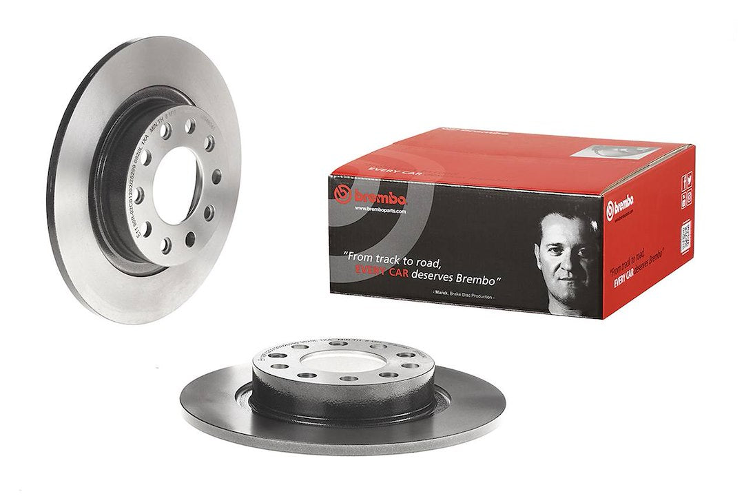 Product of Brembo 08946041C02 Solid 1 Piece Brake Rotor 