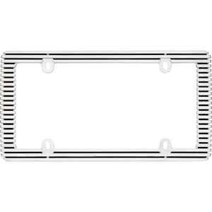 Cruiser 58350 License Plate Frame||58350_Main-Billet_Chrome_Black-Outpack.Jpg||85||c3458350||1223223