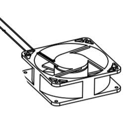 Product of Norcold 637154 Refrigerator Cooling Fan Assembly