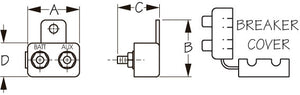 Product of Sea Dog 420853-1 Marine Circuit Breaker