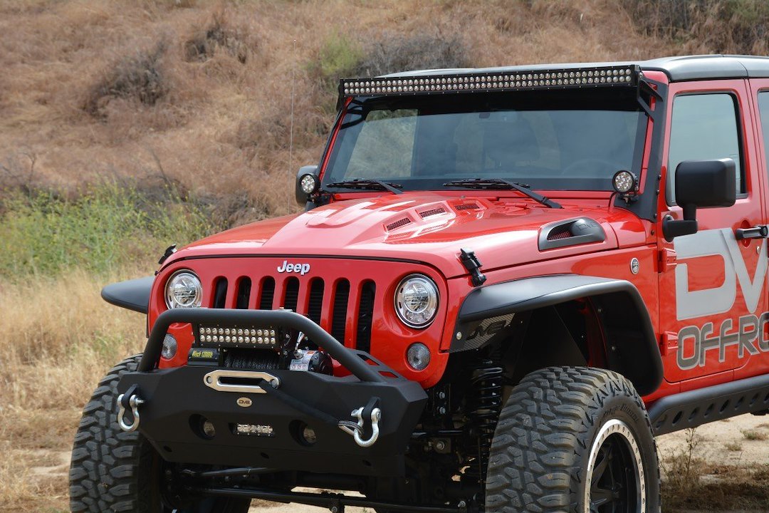 Product of DV8 Offroad HDMB07-02 Vented Black Hood 
