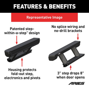 Product of Aries 3025165 Running Board Component