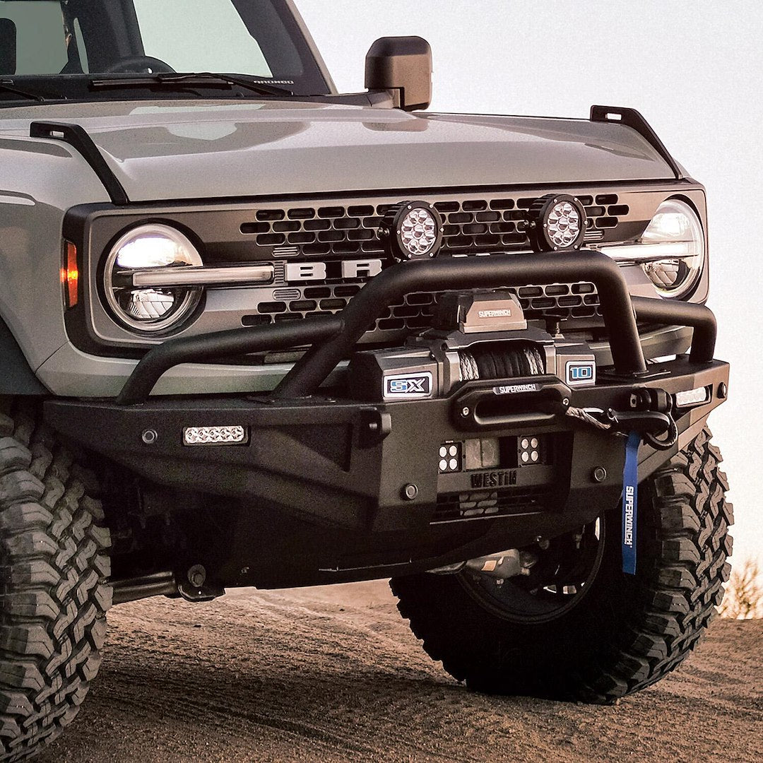 Product of Westin Automotive 59-731255 Bull Bar  with skid plate 