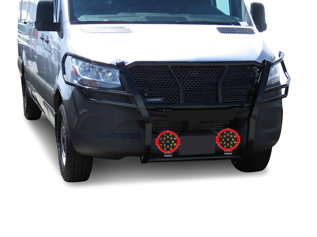 Product of Black Horse Offroad RU-DOSP19-B-PLR Grille Guard  