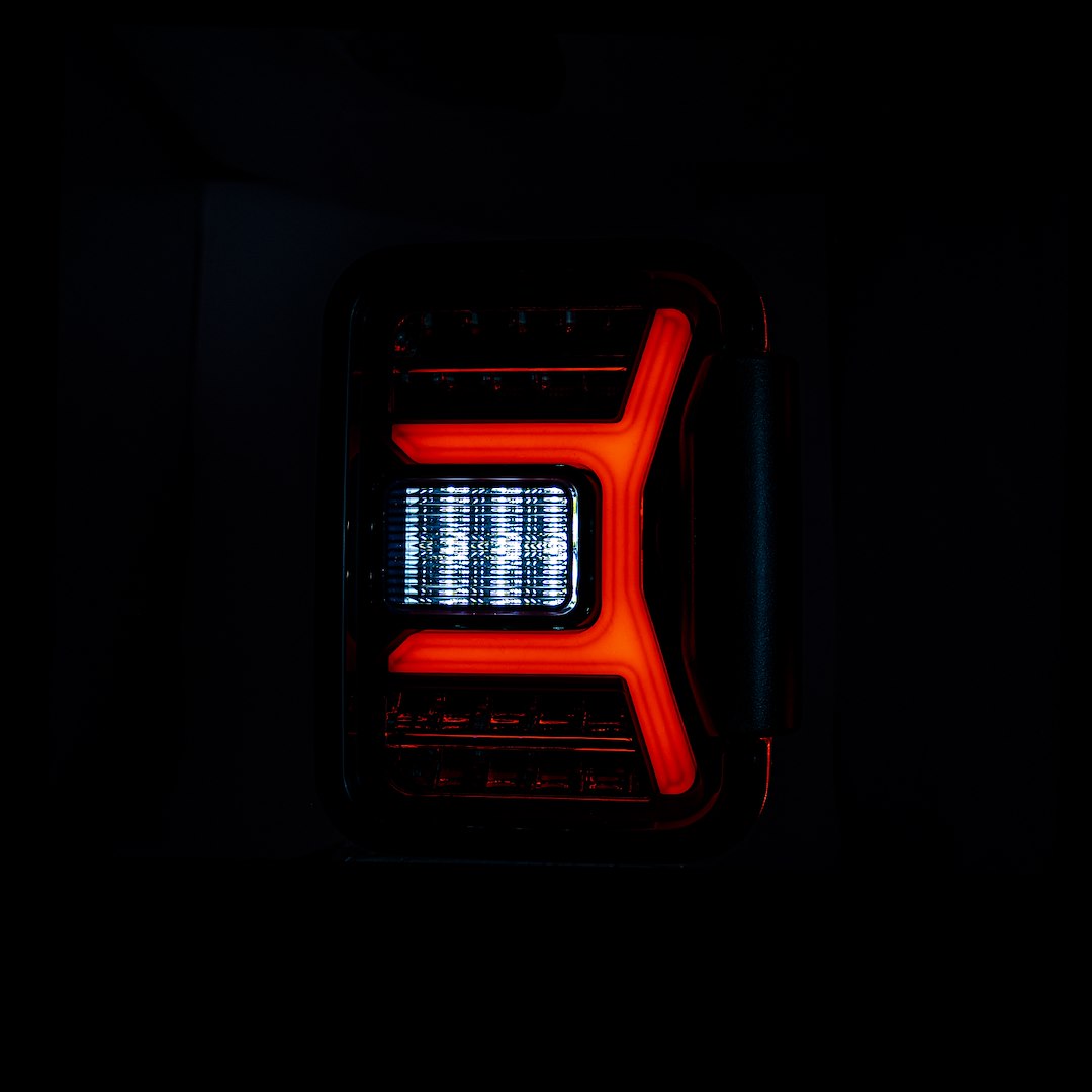 Product of Winjet Renegade CTRNG0669-BS-SQ Tail Light Assembly 