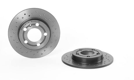 Product of Brembo 0891481XC02 Xtra Solid Cross Drilled 1 Piece Brake Rotor 