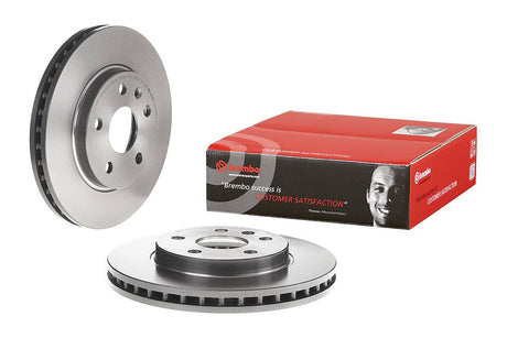 Product of Brembo 09A96911C02 Vented 1 Piece Brake Rotor 
