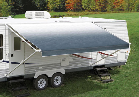 Product of Carefree RV EA196C00 RV Patio Electric/ Manual Awning , Blue Shale Fade 