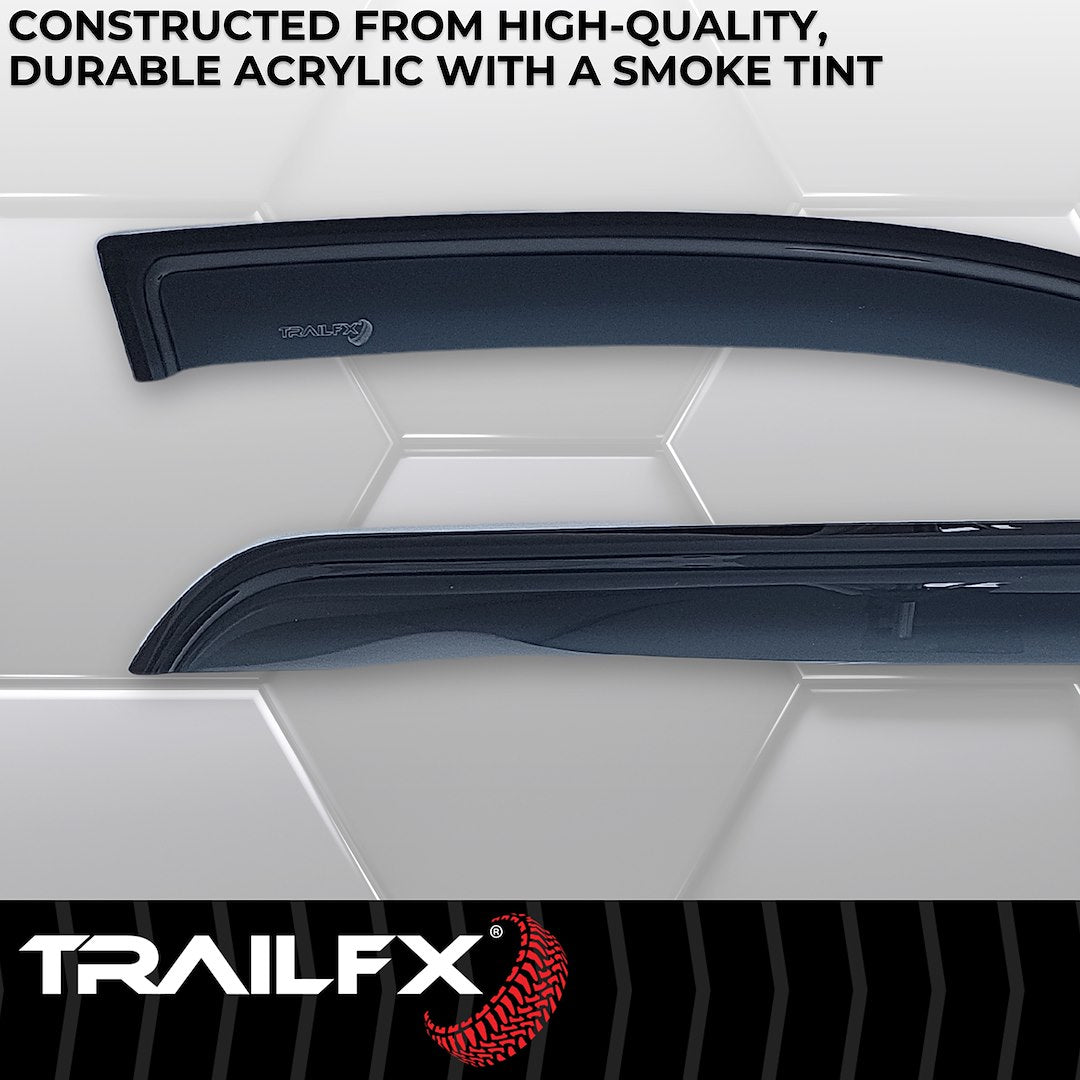 Product of TrailFX 4267H Outside Channel Rainguard 
