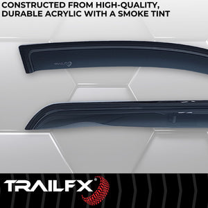 Product of TrailFX 4267H Outside Channel Rainguard 