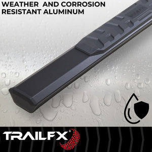Product of TrailFX AL4020B TrailFX A4 Series Nerf Bar With Surface Steps 