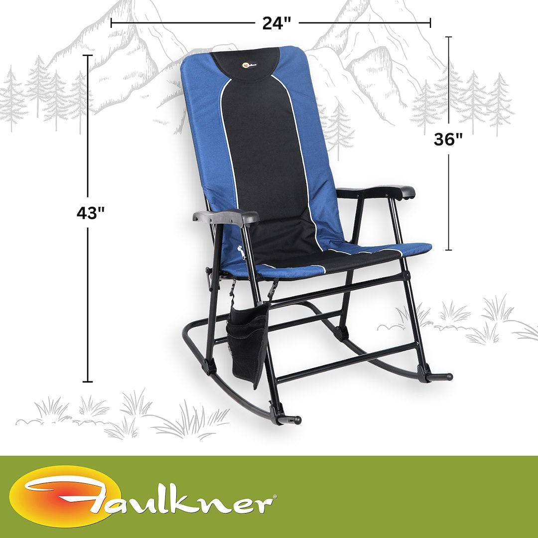 Faulkner 49598h Camping Chair||flk_49598h_Dakota Rocking Chair_Blue Black_B2c_3.Jpg||87||flk49598h||1609002