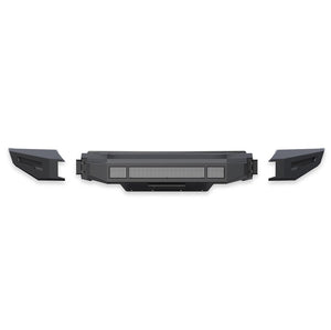 Product of Black Horse Offroad AFB-SI35-BU Armour II Steel Matte Powder Coated Bumper 