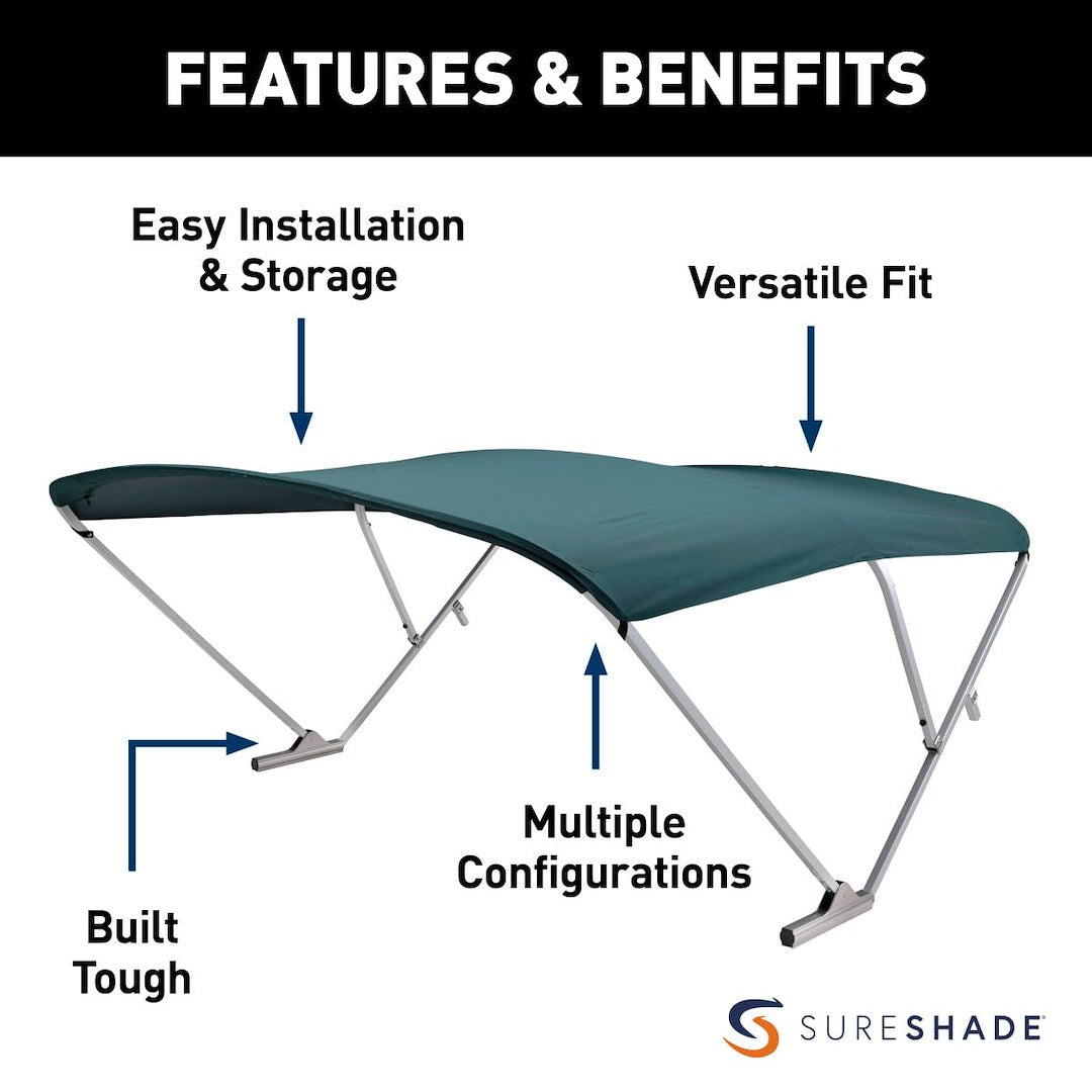 Product of Taylor Made 2020000303 Boat Bimini Top