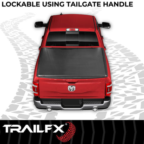 Product of TrailFX TFX Soft Tri-Fold Tonneau Covers Soft Folding TFX2009 Tonneau Cover 