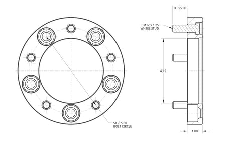 Spidertrax Whs001 Wheel Spacer||whs001_1.Jpg||86||s2pwhs001||1651105
