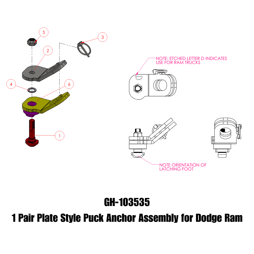 Gen-Y Hitch Gh-103535 Trailer Safety Chain Anchor||gh-103535_2.Png||87||gyhgh103535||1737335